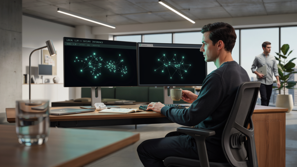 private artificial intelligence , secure enterprise AI, data sovereignty machine learning, localized LLM deployment, retrieval augmented generation RAG, open source foundation models, on premise AI infrastructure, virtual private cloud artificial intelligence, corporate data security AI, compliance in machine learning
