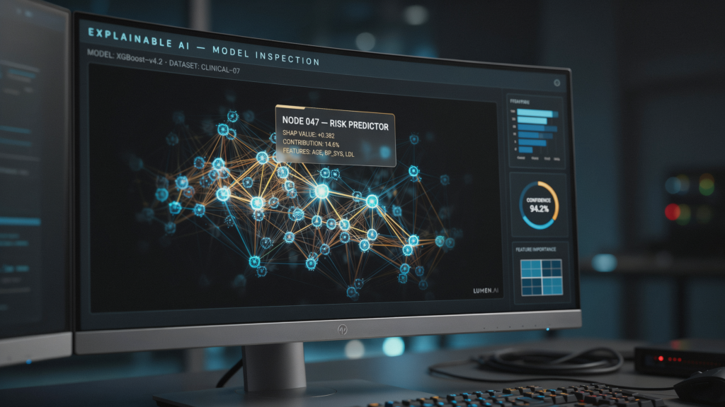 Machine learning assessment, Automated grading systems, Credit risk prediction AI, Predictive lead scoring, Explainable AI models, Algorithmic bias mitigation, Automated applicant screening, Data-driven performance metrics, Alternative data processing